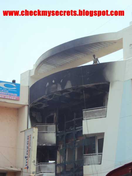 Axis Bank, Coimbatore - Fire Accident
