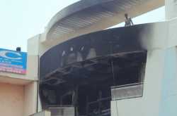 Axis bank, Coimbatore - Fire Accident