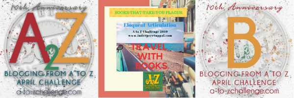 B For Brazil #TravelWithBooks #AtoZchallenge @AprilA2Z
