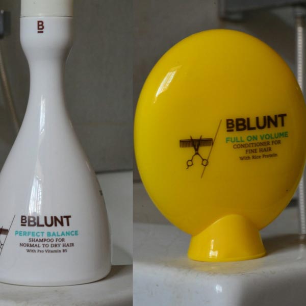 BBlunt Perfect Balance Shampoo And Full On Volume Conditioner Review | Damsel In Destress