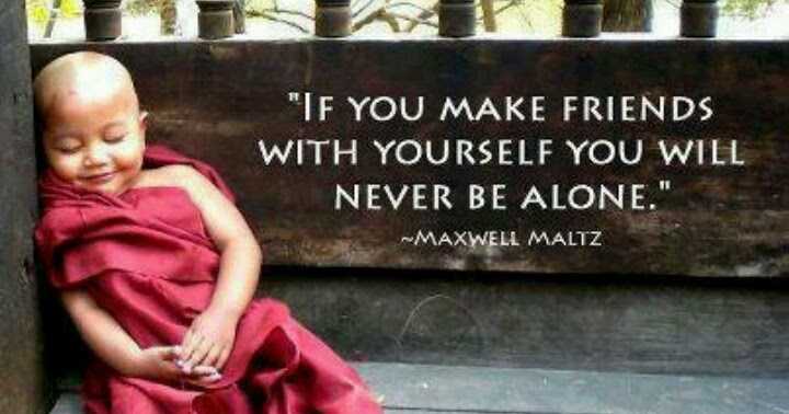 BEING FRIENDS WITH YOURSELF