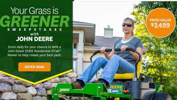 BHG.com Deere Giveaway 2019 - Win Prize Package