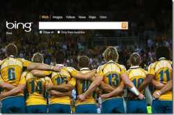 BING - after launch in Australia