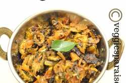 BITTER GOURD FRY WITH ONIONS AND TOMATOES - STEP BY STEP
