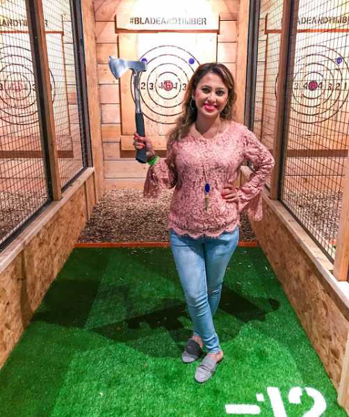 BLADE AND TIMBER AXE THROWIG, KCPL 