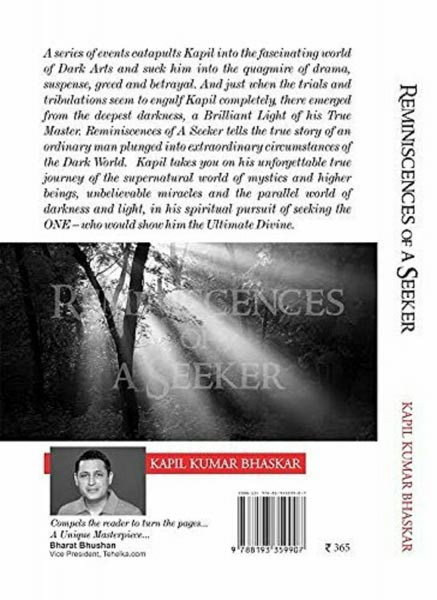 BOOK REVIEW OF- Reminiscences Of A Seeker: Dark Face Of The White World (True Story) By Kapil Kumar Bhaskar