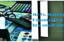 Babble Queen Diaries: Organizing Makeup In A Shelf/Cupboard 