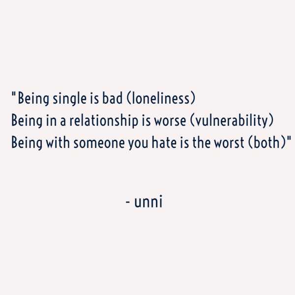 Bad, Worse And Worst Quote | Unni