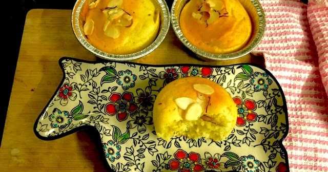 Badam Milk Mix Cupcake