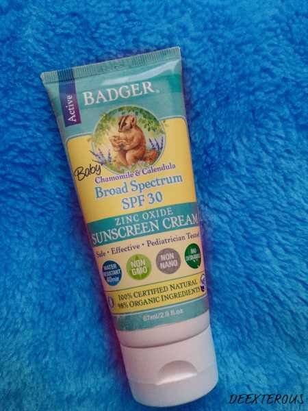 Badger Baby Sunscreen review, Features & Usage - Deexterous