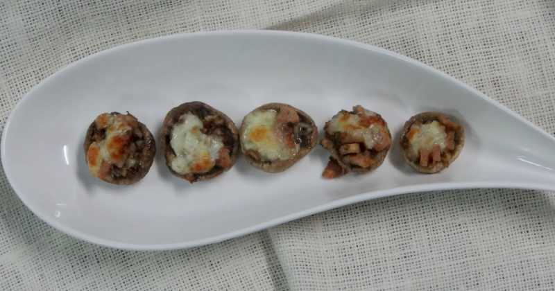 Baked Bharwan Mushroom