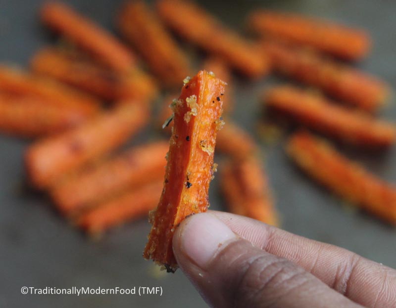 Baked Carrot Fries