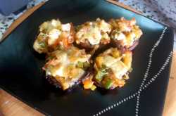 Baked Cheesy Mushrooms