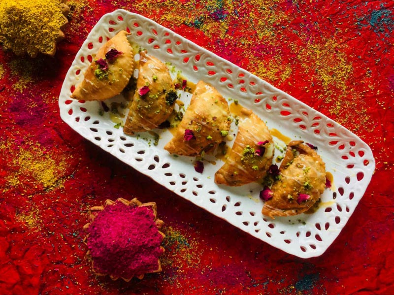 Baked Chocolate Gujiya | Chocolate Gujiya In Airfryer