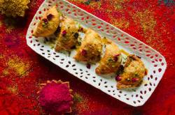 Baked Chocolate Gujiya | Chocolate Gujiya In Airfryer