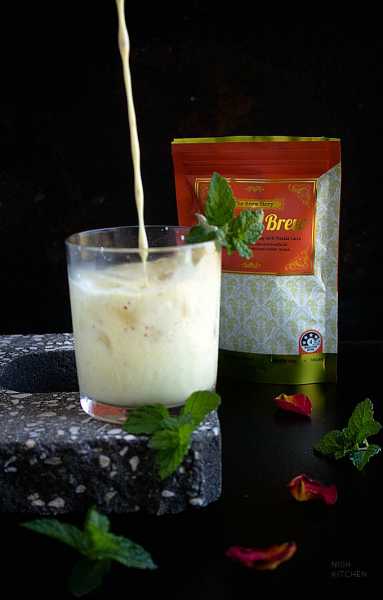 Banana Chai Smoothie | Video | Nish Kitchen