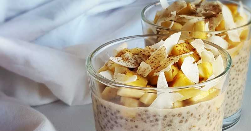 Banana Pie Chia Pudding