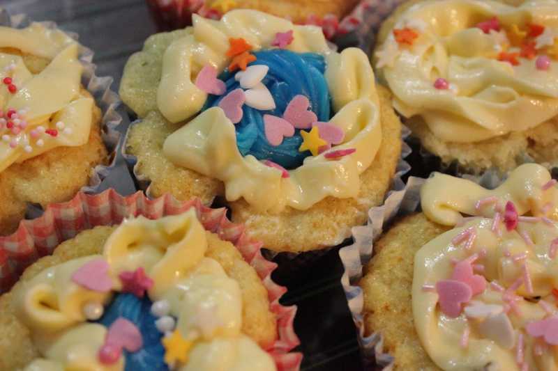 Banana Vanilla Cupcakes