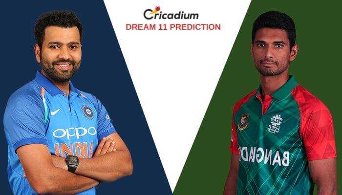 Bangladesh Tour Of India 2019 2nd T20I IND Vs BAN Dream 11 Team Today