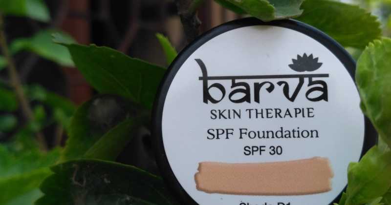 Barva Skin Therapie SPF Foundation(Shade D1) Review & Swatch