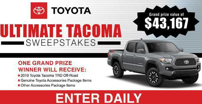 Bass Pro Toyota Tacoma Sweepstakes Giveaway 2019