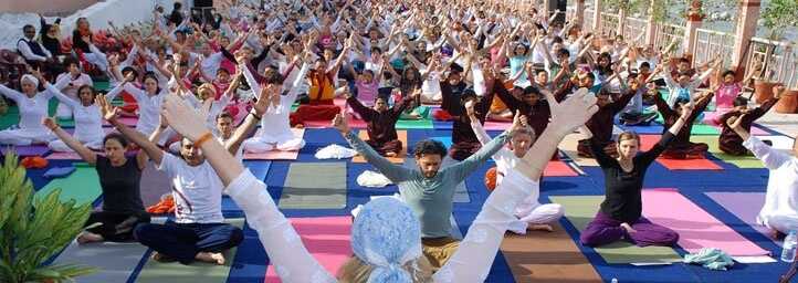 Be A Part Of The International Yoga Festival,2019 In Rishikesh