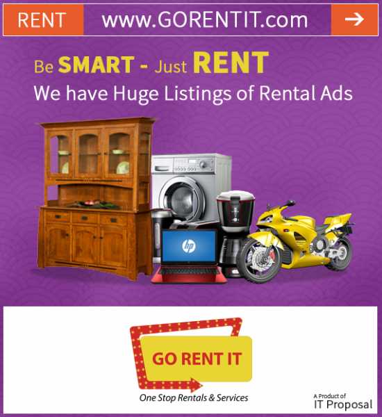 Be Smart - Just Rent