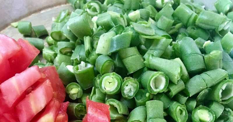 Beans Kootu (a South Indian Stew Made With French Beans)