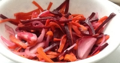 Beat Root And Carrot Salad