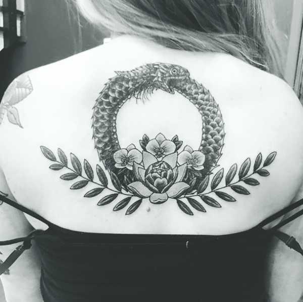 Beautiful Ouroboros Tattoos Designs And Ideas - TattoosEra