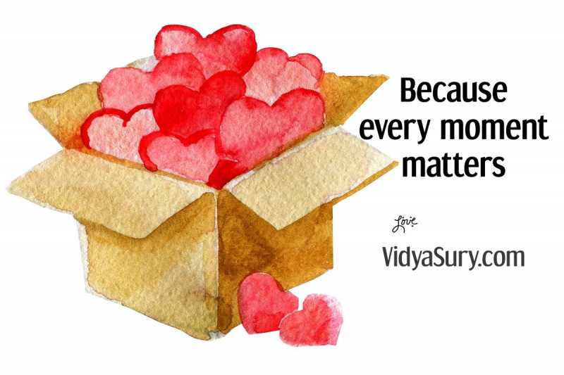 Because Every Moment Matters #GratitudeCircle | Vidya Sury, Collecting Smiles