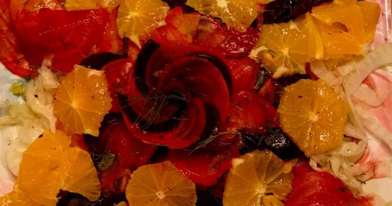 Beet, Fennel And Orange Salad