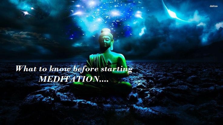 Before Starting Meditation