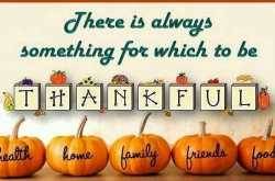 Being Thankful<3