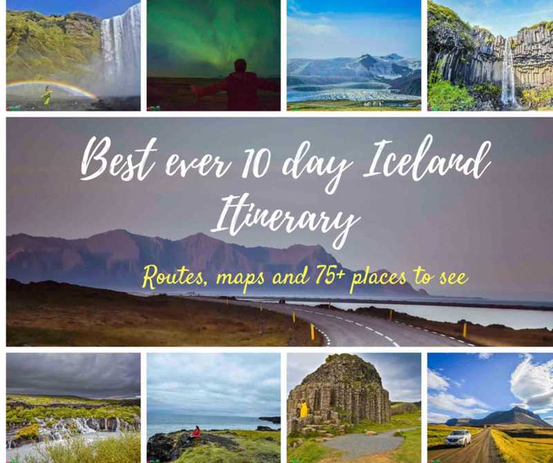 Best 10 Day Iceland Road Trip Itinerary (routes, Maps And 75+ Places To See)