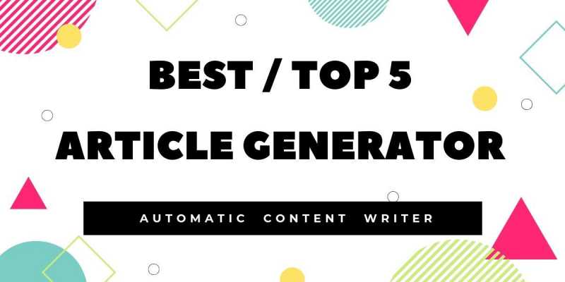 Best Article Generator | Automatic Content Writer/Creator - Discover Vibe