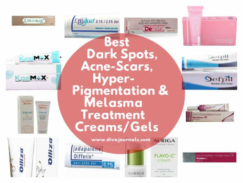 Best Dark Spots, Acne Scars & Hyper-pigmentation Treatment Creams/Gels