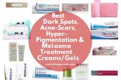 Best Dark Spots, Acne Scars & Hyper-pigmentation Treatment Creams/Gels
