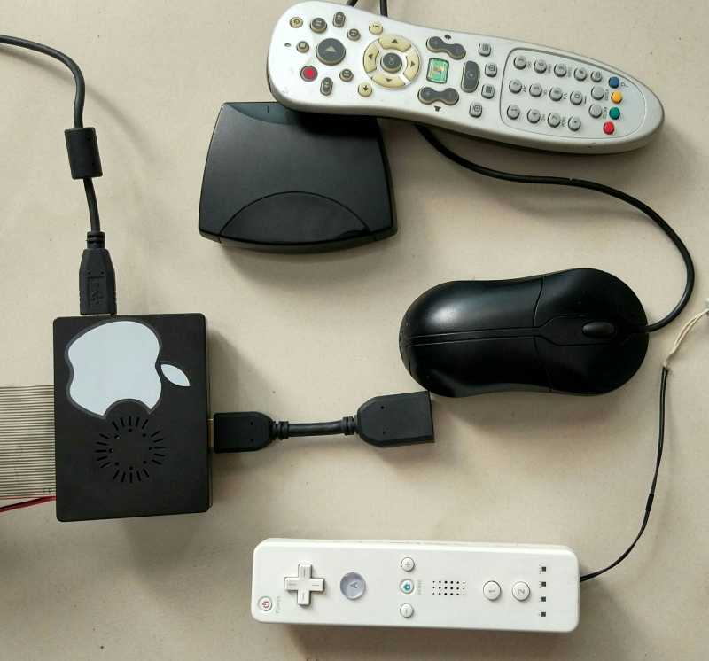 Best Out Of Waste - Legacy Peripherals As Raspberry Pi / Kodi Media Centre Remotes