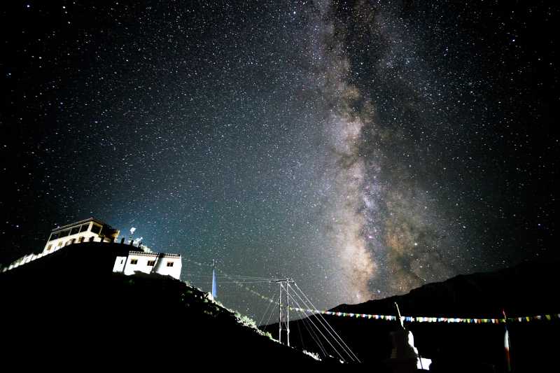 Best Places For Stargazing And Meteor Showers In India.