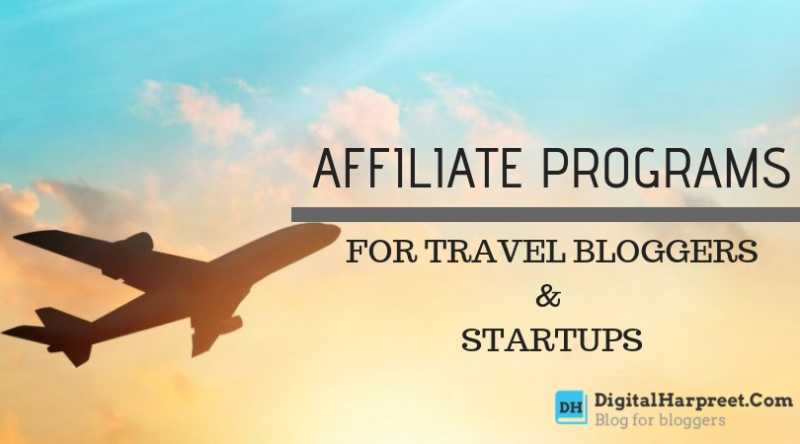 Best Travel Affiliate Programs For Travel Bloggers | DH
