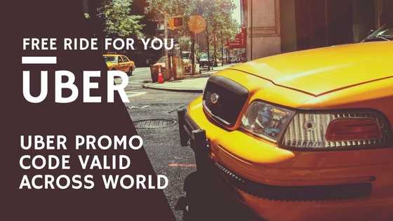 Best Uber First Ride Free Promo Code Valid Worldwide