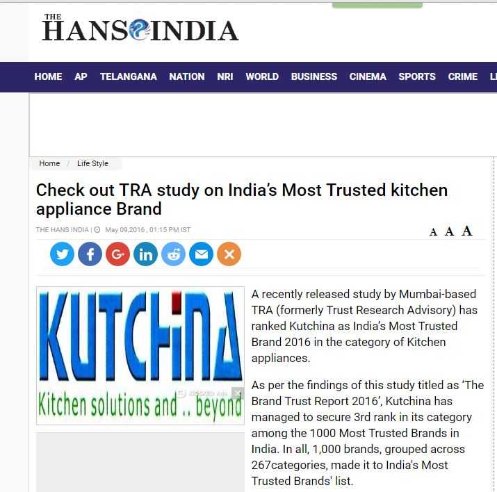 Best Brand -Chimney In India