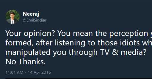 Between News And Propaganda