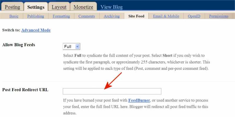 Beware Of The Post Feed Redirect URL Setting!