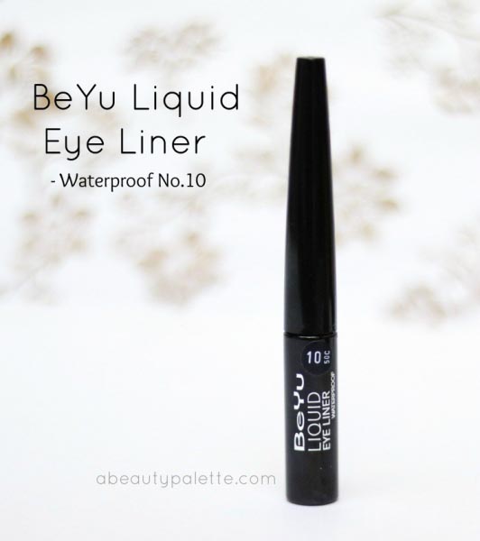 Beyu Eyeliner In No.10 Deep Black (Waterproof)- Review, Price, Swatches | A Beauty Palette