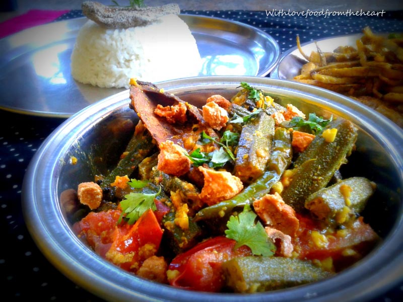 Bhendi Besara/ Lady’s Finger In Mustard Paste