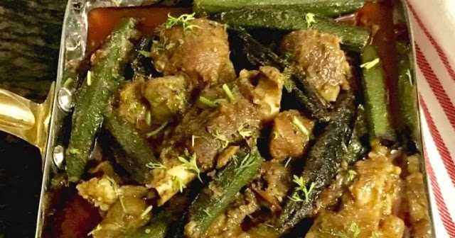 Bhindi Gosht Ka Salan