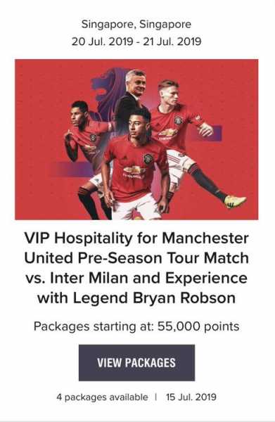 Bid Your Marriott Bonvoy Points To Meet Manchester United In APac And At Old Trafford! - Live From A Lounge