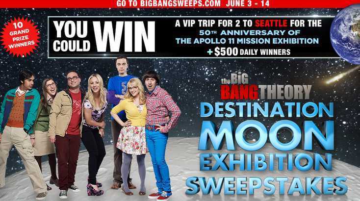 Big Bang Theory Sweepstakes Word Of The Day 2019